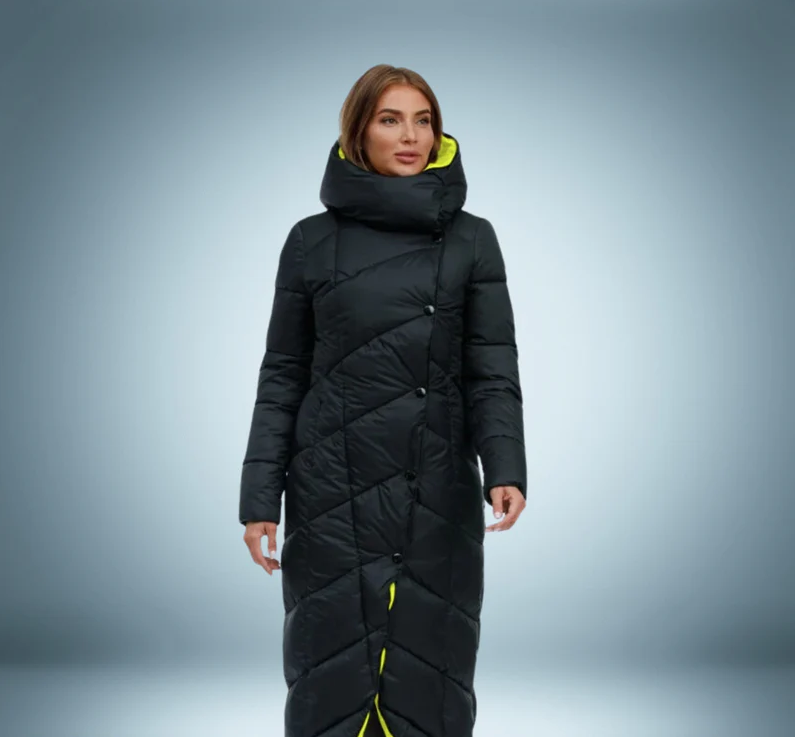 Fiona - Exklusiver Parka Mit Knopfverschluss