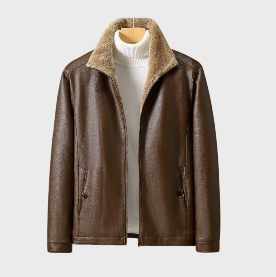 Leandro - Warme winterjacke für herren