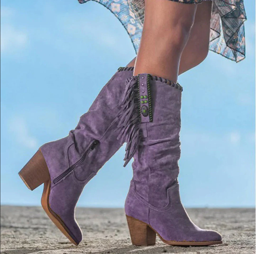 Barbara - Stilvolle Westernstiefeletten