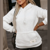 Estelle - Gemütlicher Plüsch Hoodie-Pullover