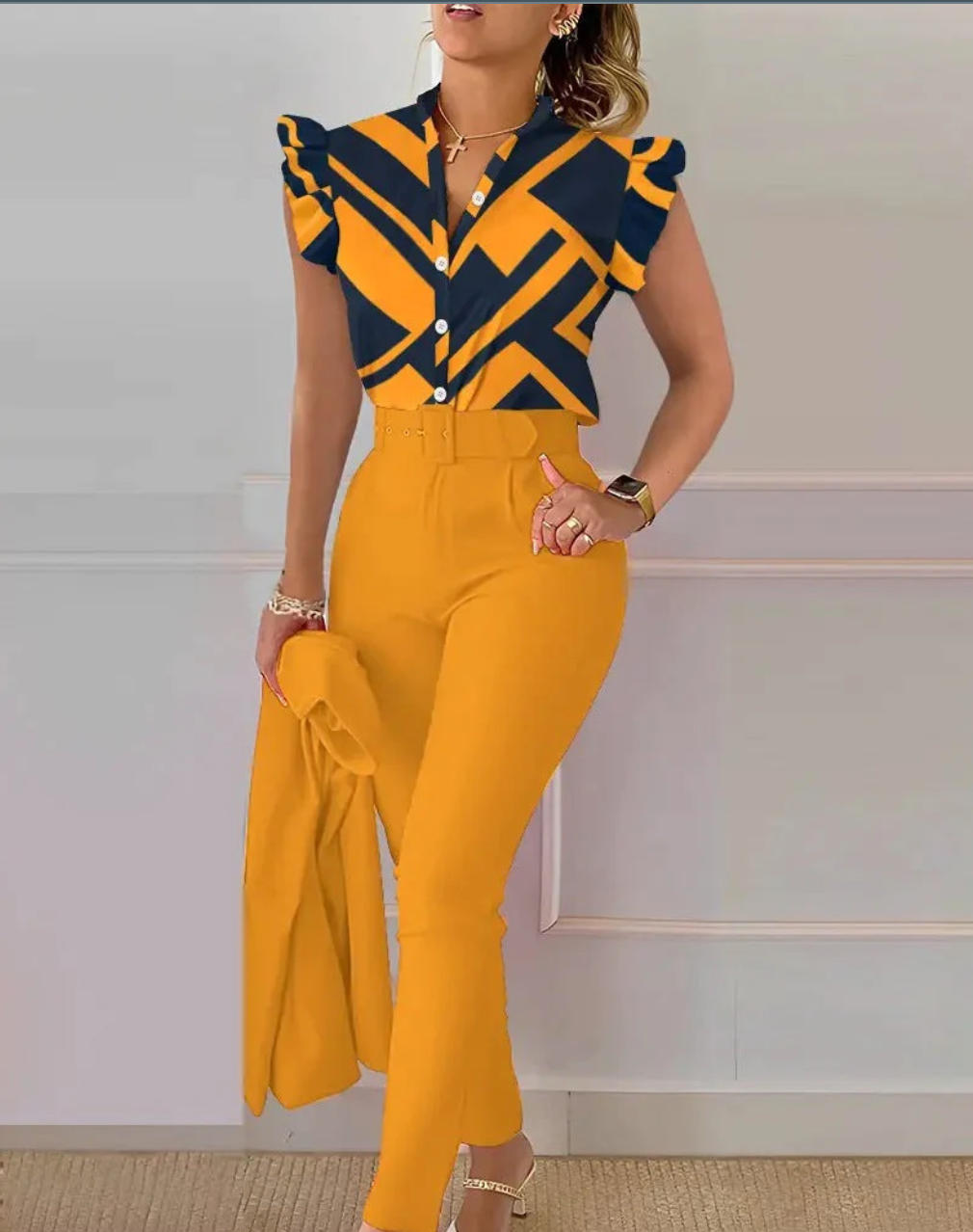 Gigi™ - Elegantes zweiteiliges Set für den Sommer!