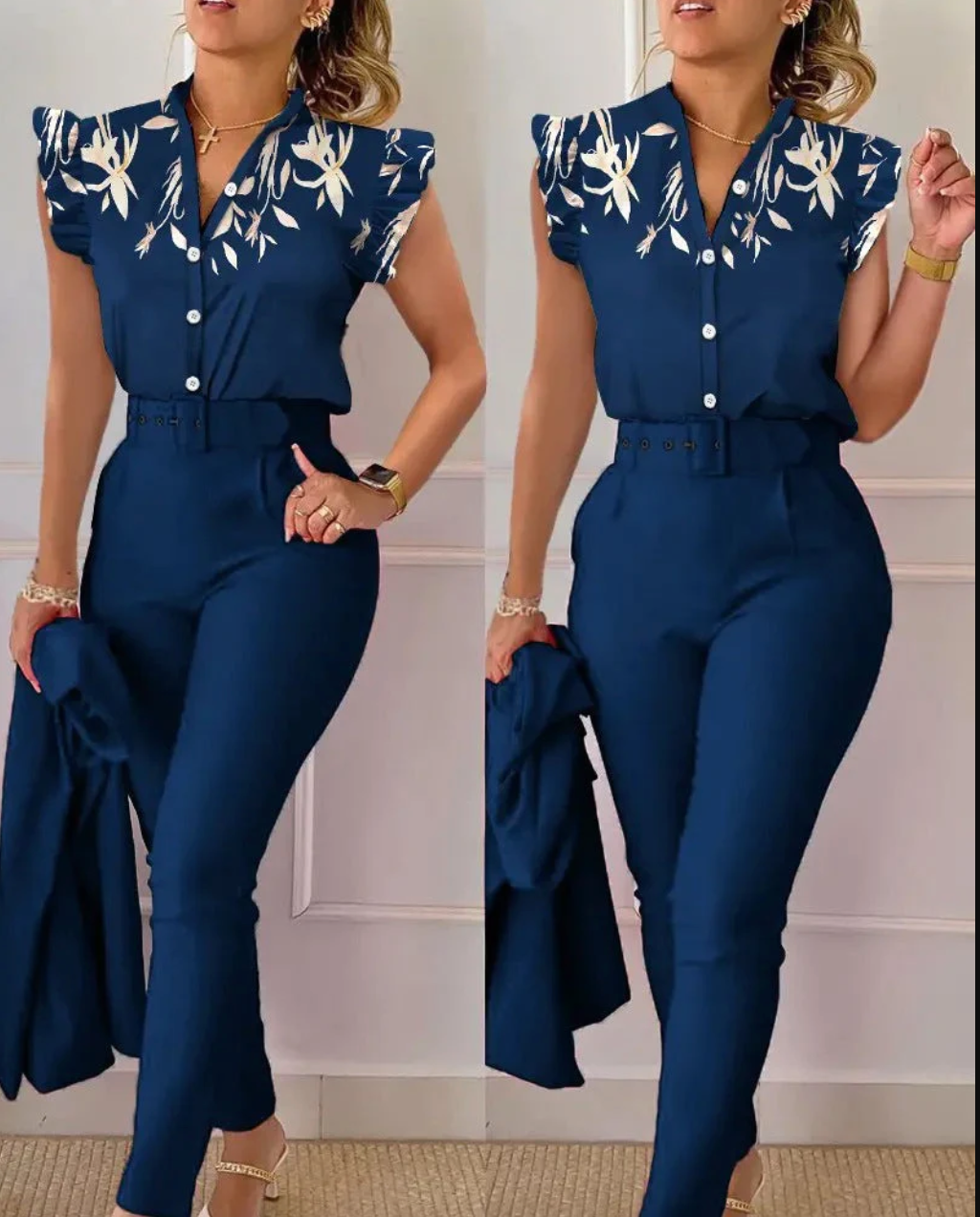 Gigi™ - Elegantes zweiteiliges Set für den Sommer!