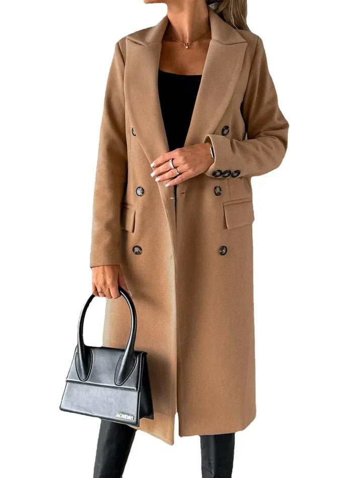 Tessa - Eleganter Langer Mantel