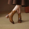 Raelynn - Schicke Stiefeletten Aus Leder