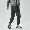 Herren-Jogginghose aus Denim mit Kordelzug an der Taille und am Beinabschluss