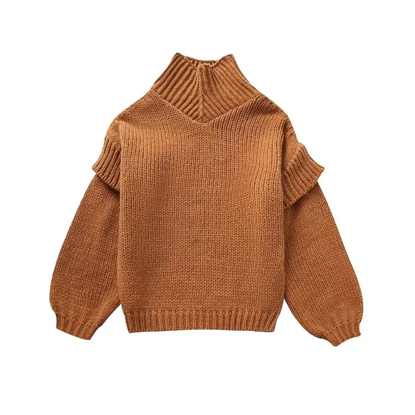 Adele - Ubergroßer Rollkragenpullover