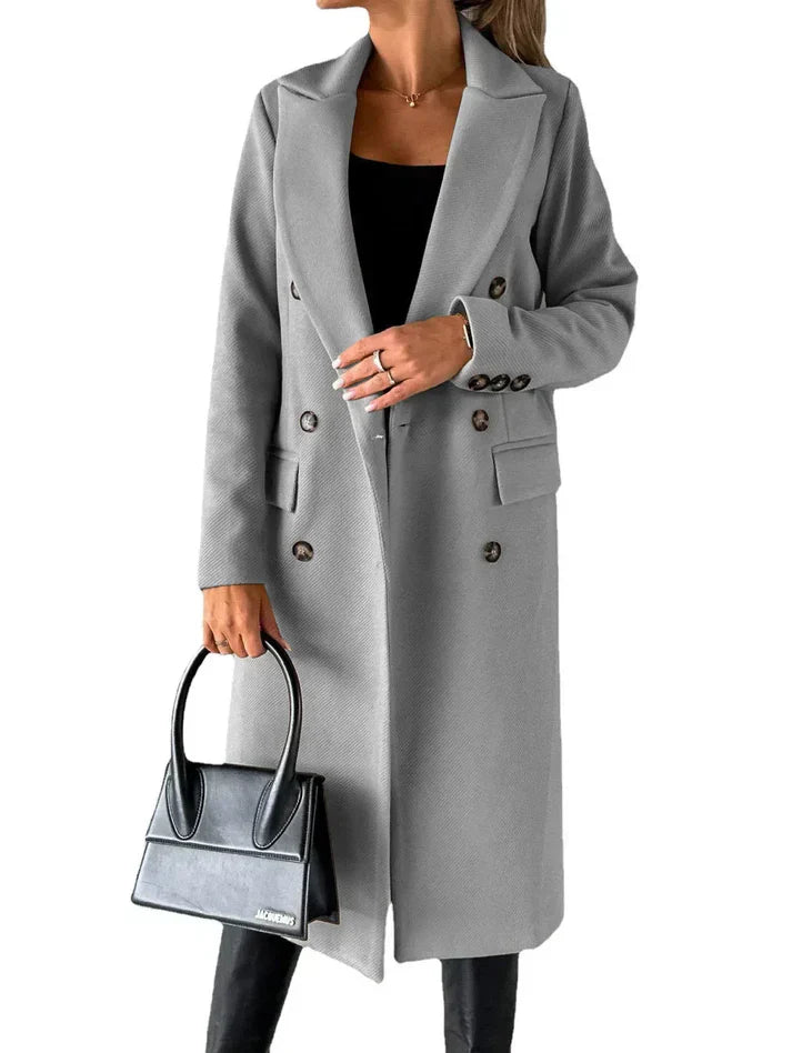 Tessa - Eleganter Langer Mantel