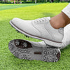 Wasserdichte Herren-Golfschuhe mit gepolsterter Innensohle und Spikes
