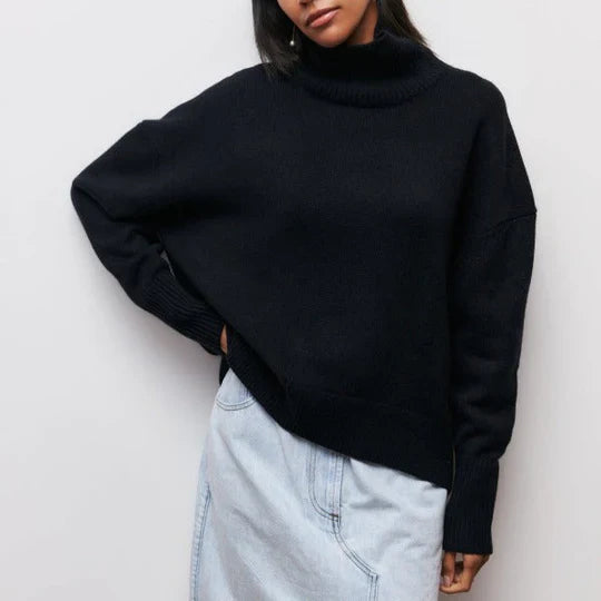Phyllis - Damen rollkragen pullover
