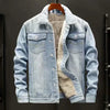 Cason - Jeansjacke Mit Dickem Wollfutter
