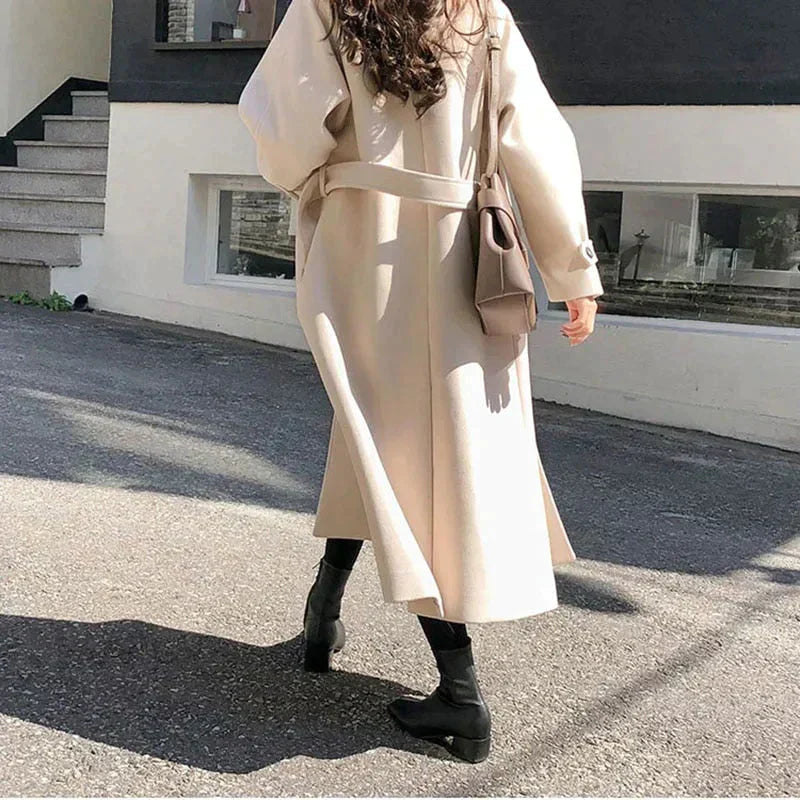 Lauren - Trendiger langer Damenmantel