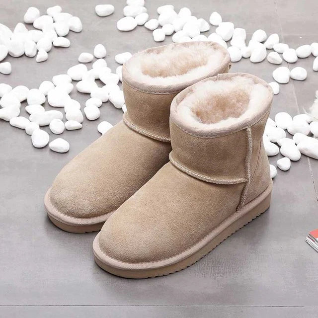 Dora - Schneestiefel aus echtem leder