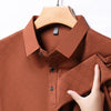 Herren-Kurzarm-Poloshirt mit Knopfkragen