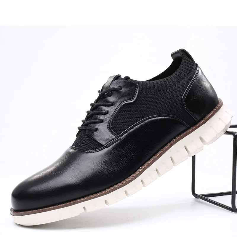 Leichte und atmungsaktive Herren-Sneaker - Lässiger Schnürstil