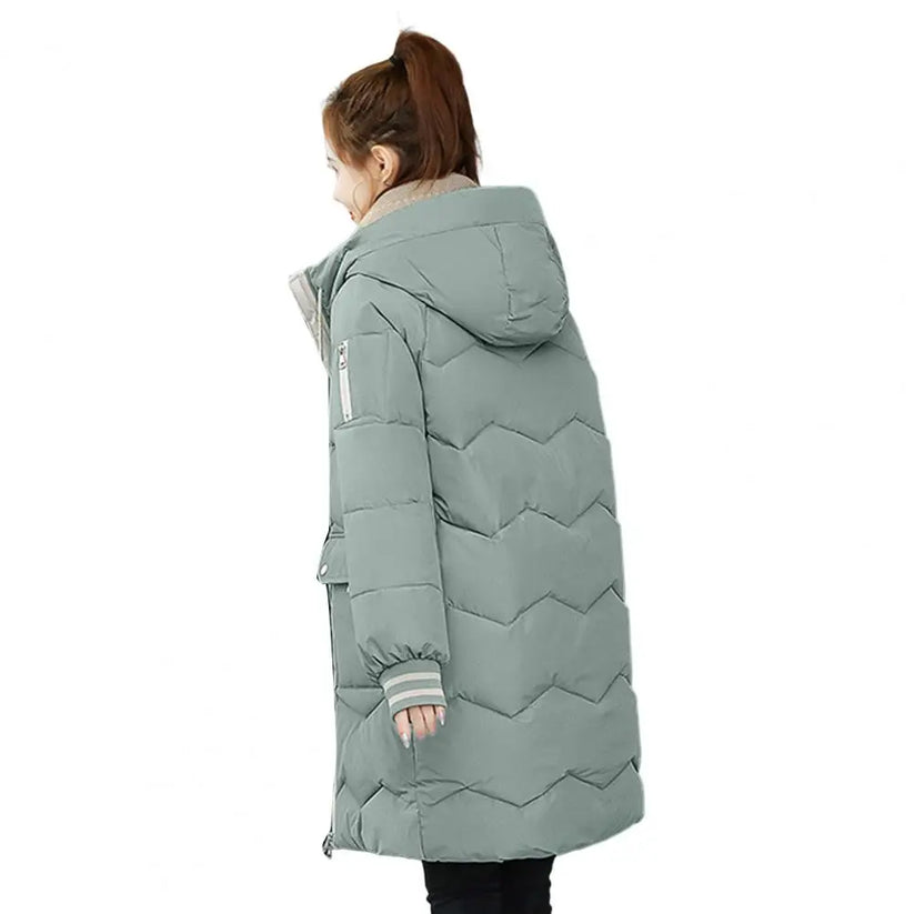 Juliet - Lange gefütterte jacke für damen