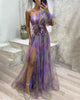 Sibylle- Elegantes schulterfreies Partykleid