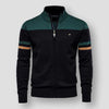 Gavin - Gestrickte Retro-Streifenjacke