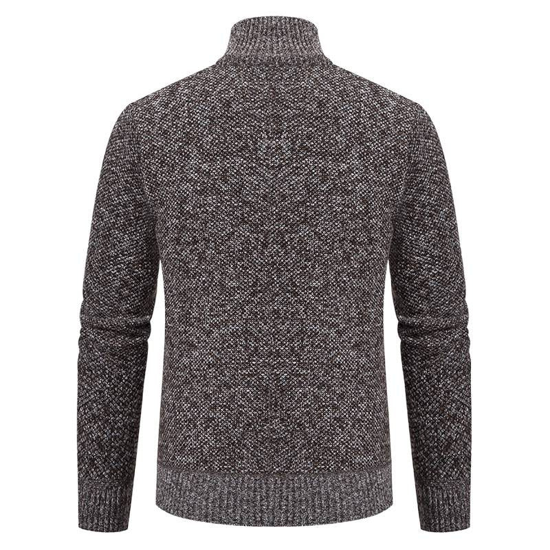 Slim Fit Cardigan mit modernem Muster für Herren