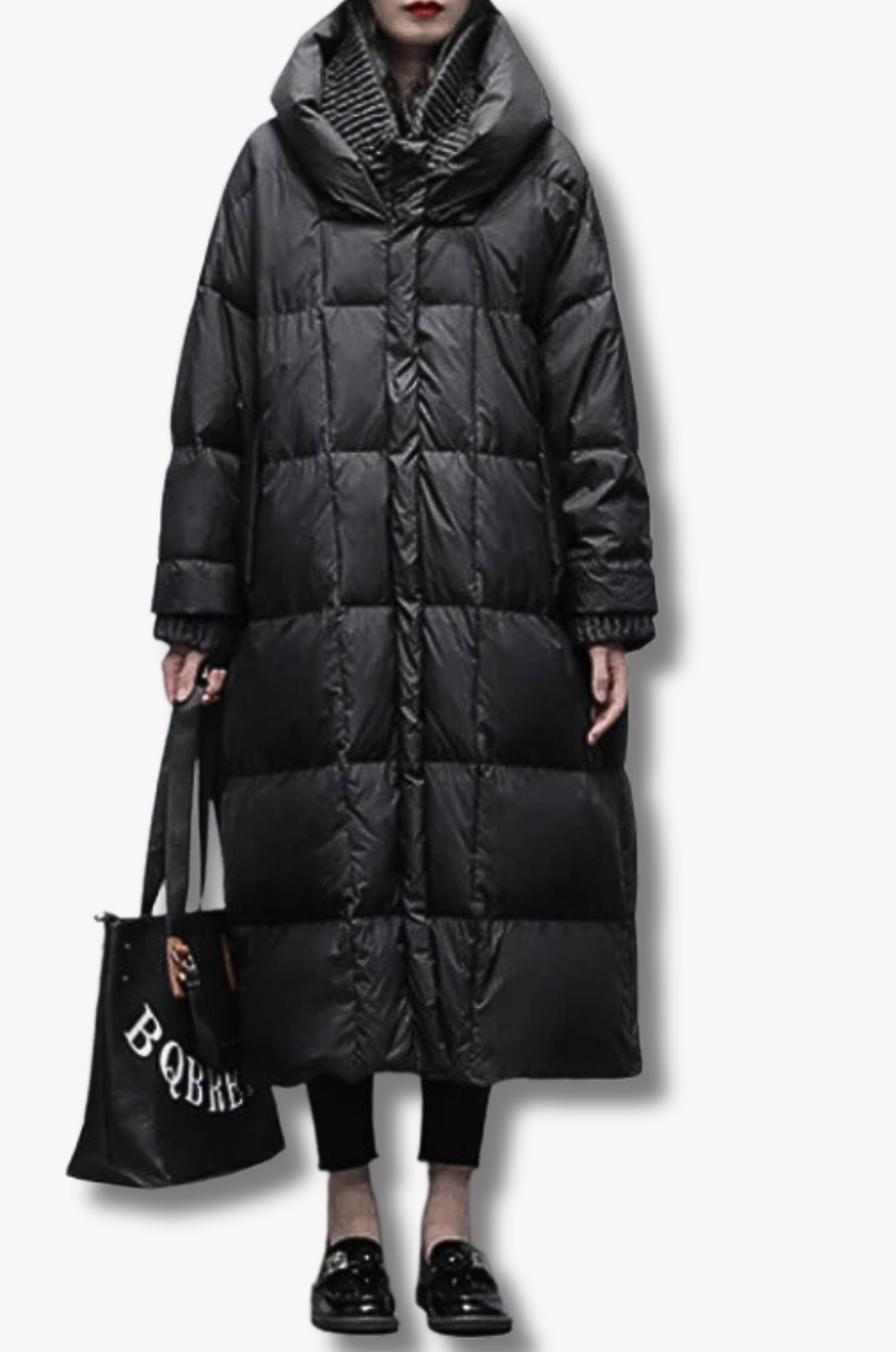 Sorella- Stilvolle lange Daunenjacke