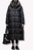 Sorella- Stilvolle lange Daunenjacke