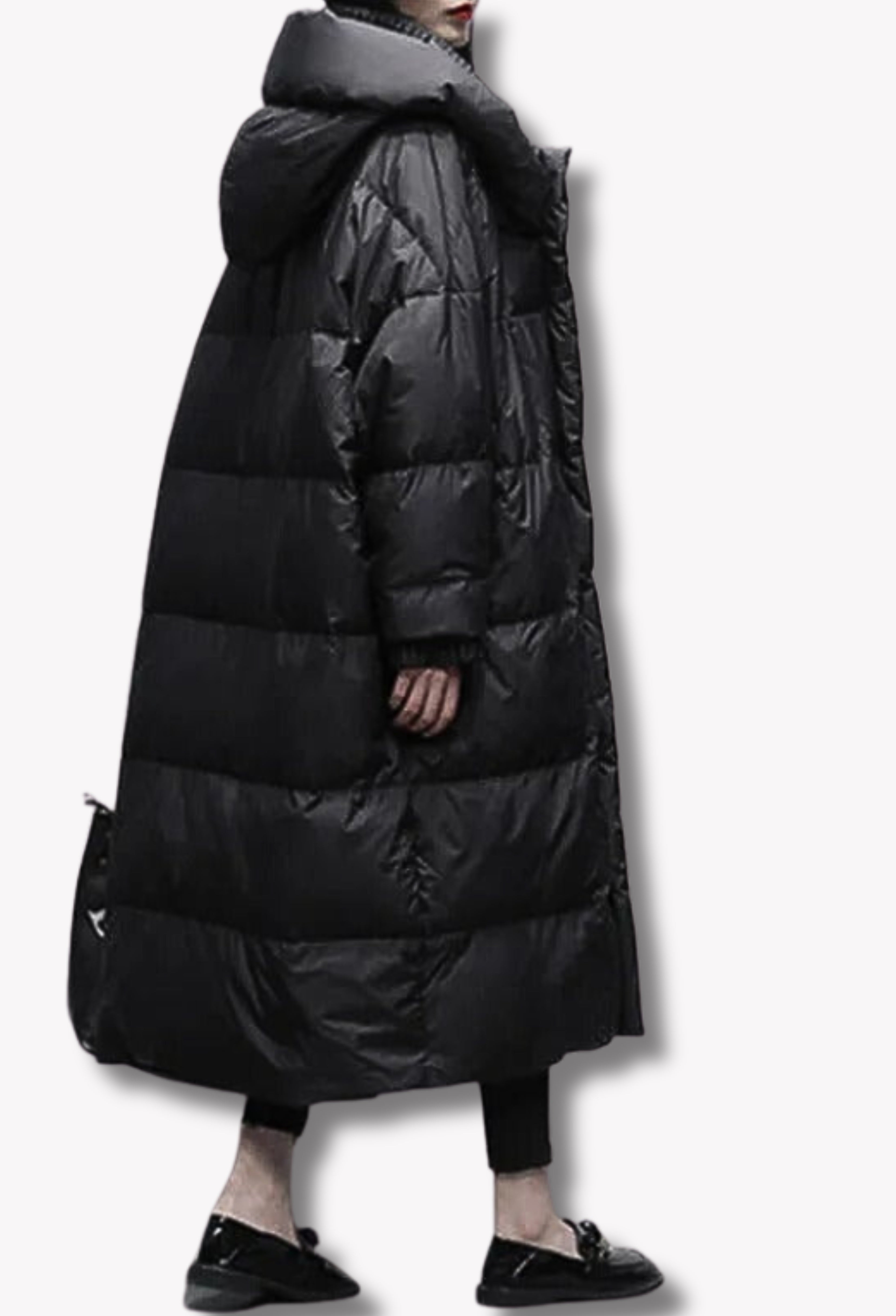 Sorella- Stilvolle lange Daunenjacke