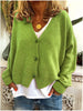 Strickjacke mit V-Ausschnitt für Damen