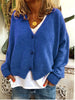 Strickjacke mit V-Ausschnitt für Damen