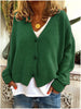 Strickjacke mit V-Ausschnitt für Damen