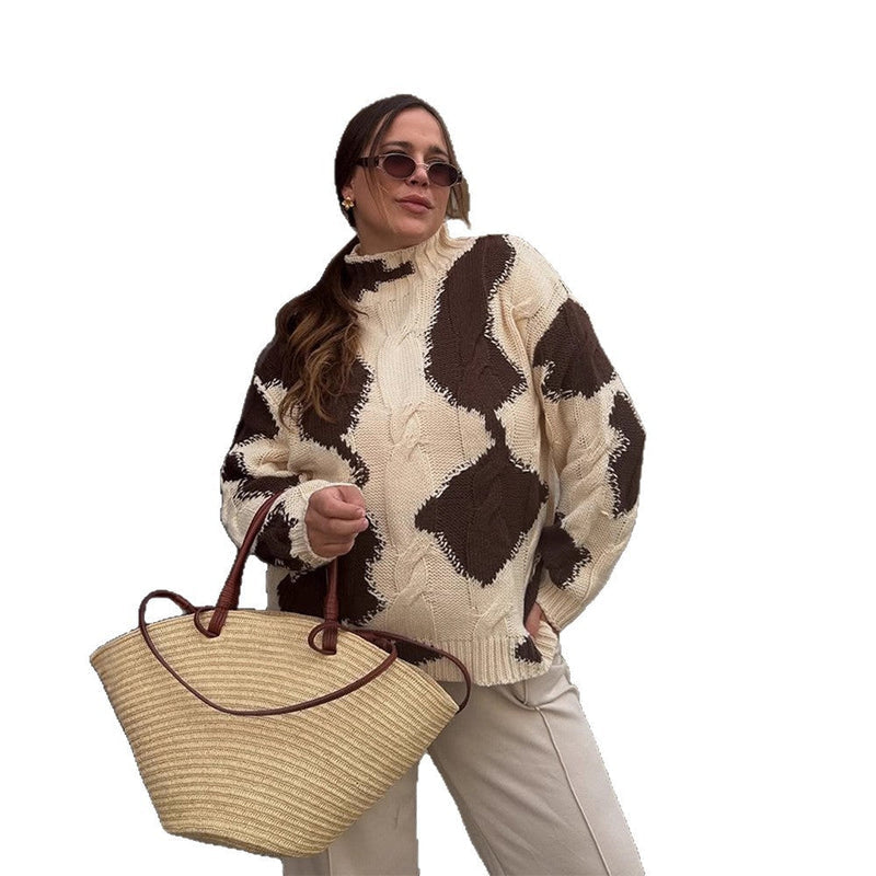 Strickpullover für Damen aus umweltfreundlichen Fasern