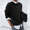 Damen Strickpullover mit langen Ärmeln
