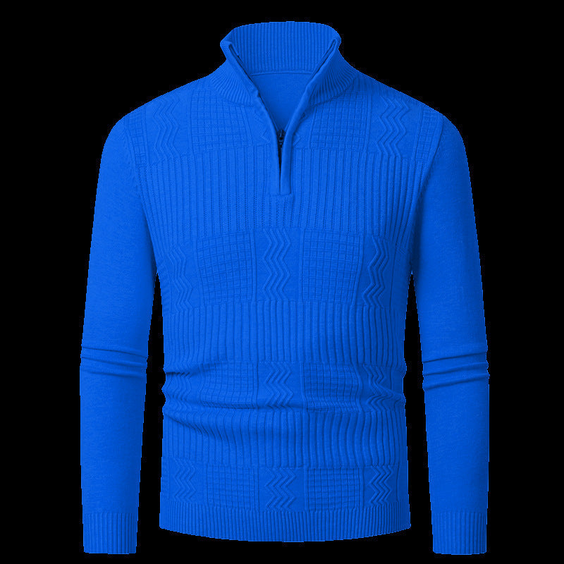 Herren Strickpullover mit Reißverschluss – Perfekt für jedes Outfit