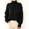 Strickpullover mit Rollkragen für Damen