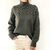 Strickpullover mit Rollkragen für Damen