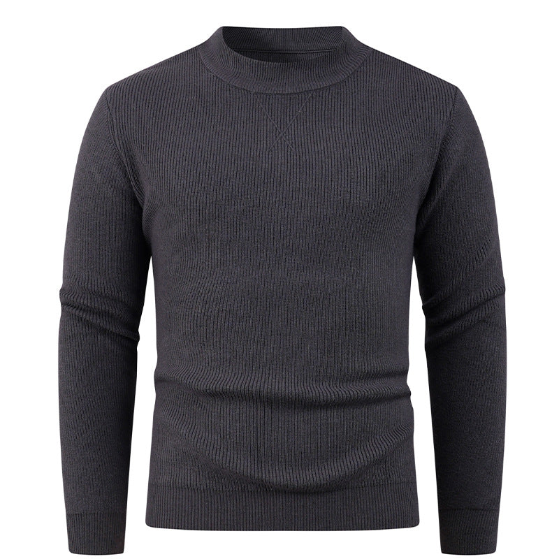 Klassischer strukturierter Pullover für Herren