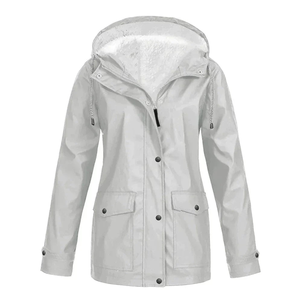 Stylische Regenjacke für Damen, warm und funktional
