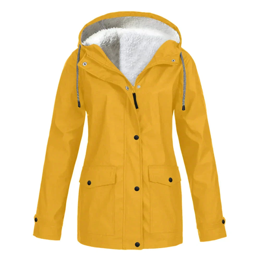 Stylische Regenjacke für Damen, warm und funktional