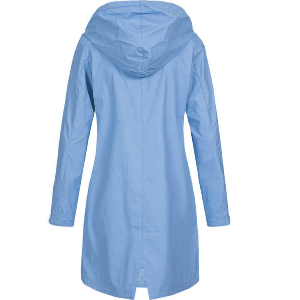 Stylische Regenjacke für Damen wasserdicht