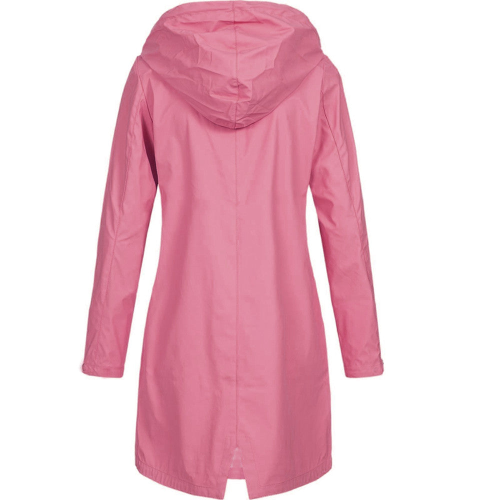 Stylische Regenjacke für Damen wasserdicht