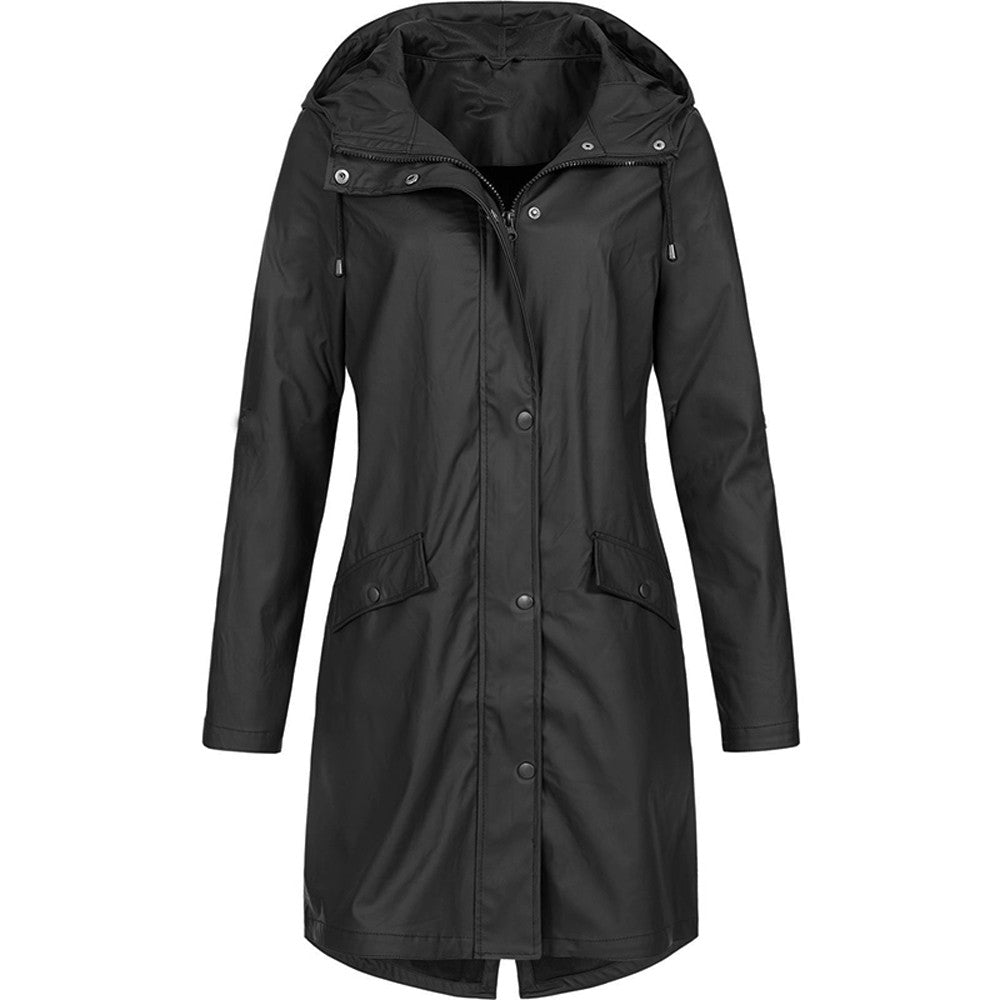 Stylische Regenjacke für Damen wasserdicht