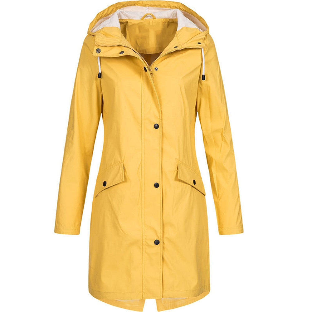 Stylische Regenjacke für Damen wasserdicht