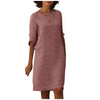 Wilma - Elegantes Kleid mit V-Ausschnitt