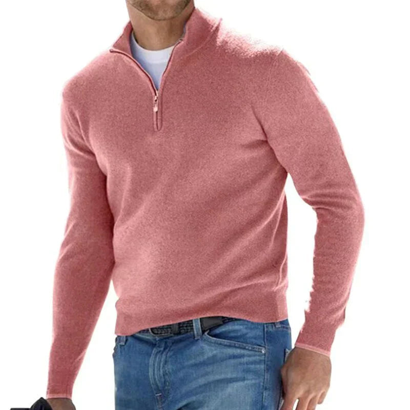Sweater mit Reißverschluss für Herren