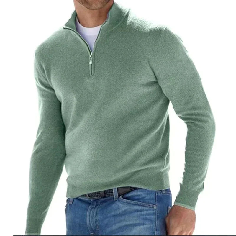Sweater mit Reißverschluss für Herren