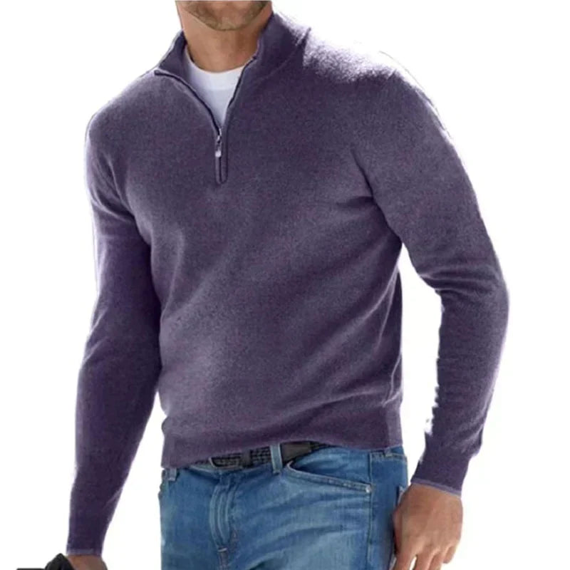 Sweater mit Reißverschluss für Herren