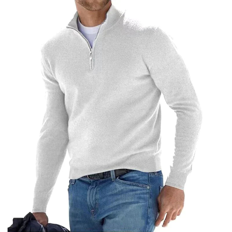 Sweater mit Reißverschluss für Herren