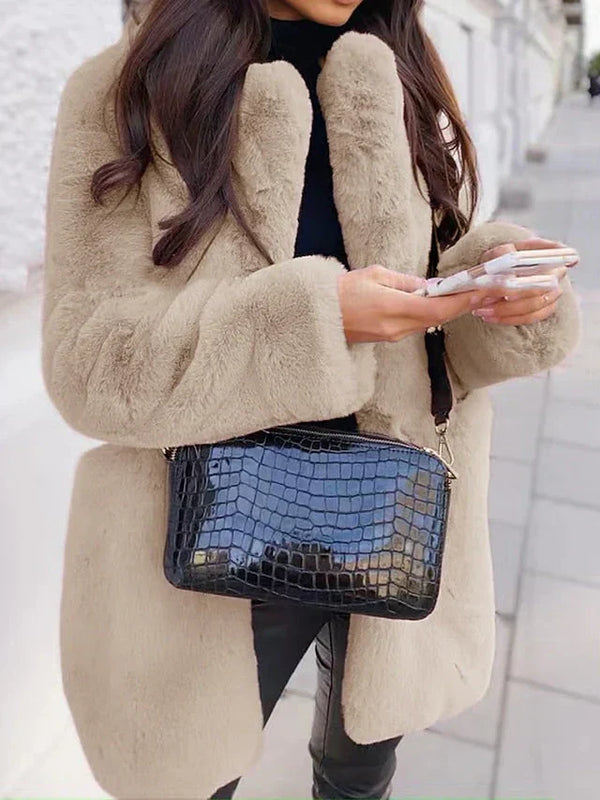 Teddy Coat für Damen mit warmem Futter