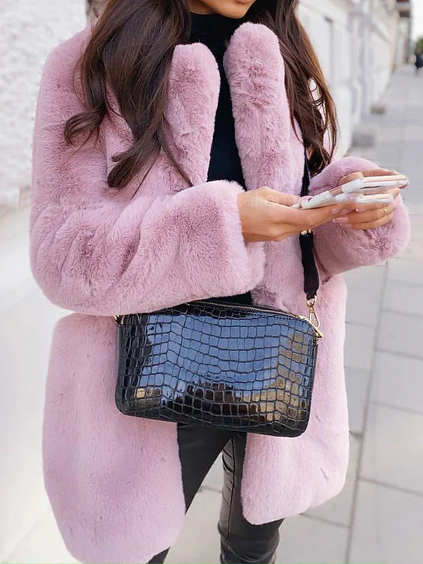 Teddy Coat für Damen mit warmem Futter