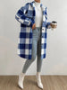 Teddy Mantel für Damen im Oversize-Schnitt