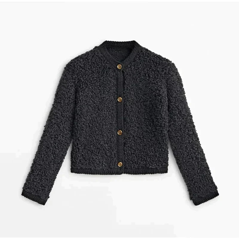 Teddy Mantel für Damen mit elegantem Look