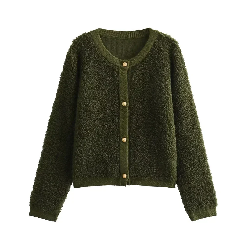 Teddy Mantel für Damen mit elegantem Look